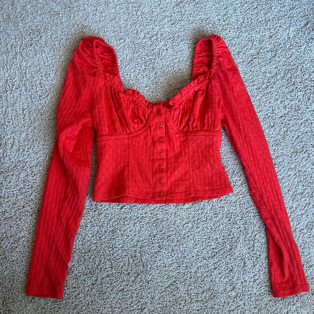 Free people long sleeve top
